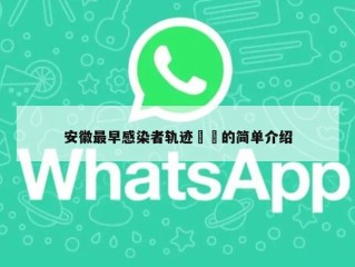 安徽最早感染者轨迹㊙️的简单介绍